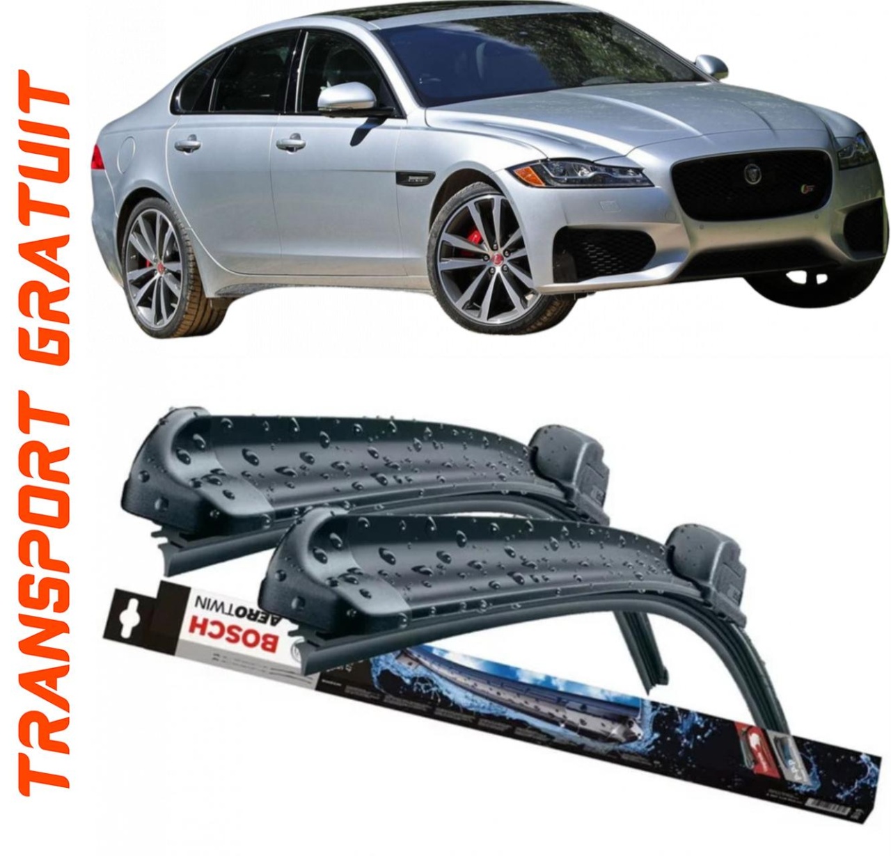 Stergatoare auto dedicat cu masina Jaguar Xf