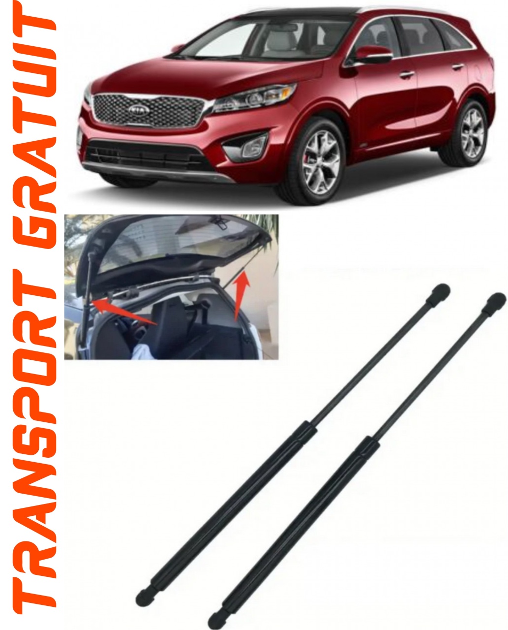Set 2 amortizoare Haion portbagaj pentru masina Kia Sorento III