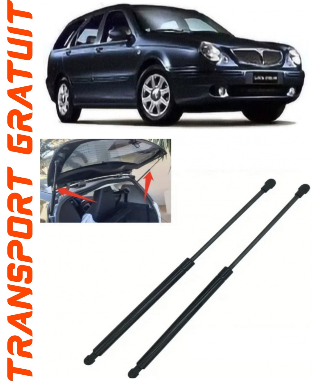 Set 2 amortizoare Haion portbagaj pentru masina Lancia Lybra SW