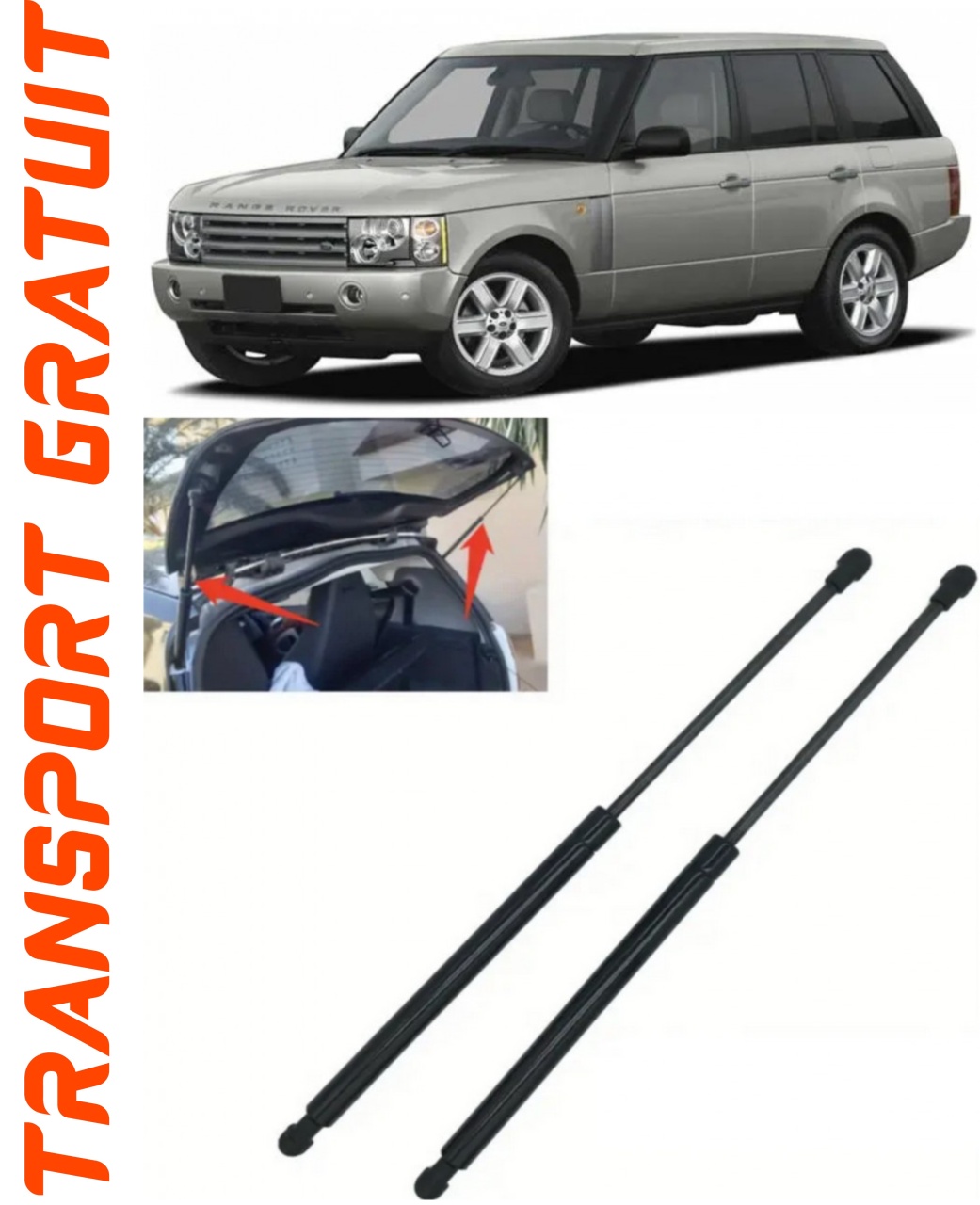 Set 2 amortizoare Haion portbagaj pentru masina Land Rover Range