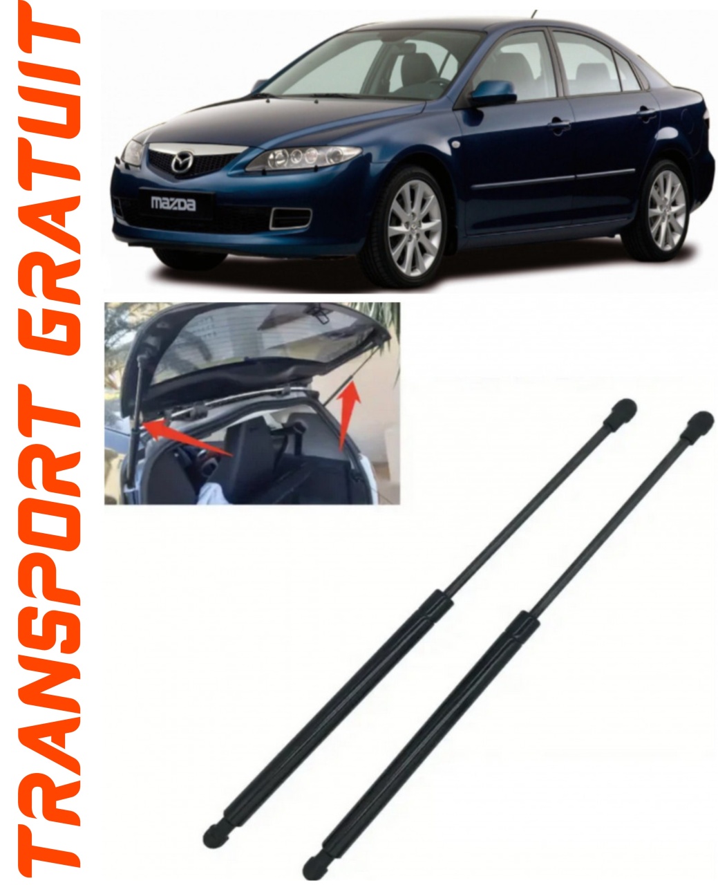 Set 2 amortizoare Haion portbagaj pentru masina Mazda 6