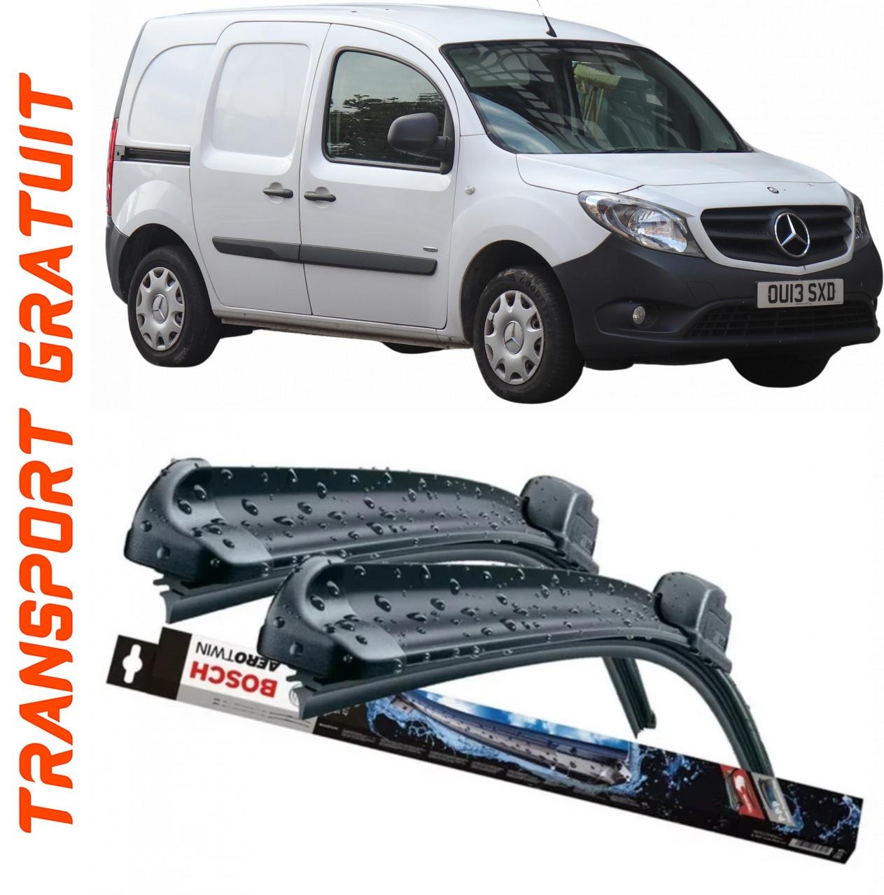 Stergatoare auto dedicat cu masina Mercedes Citan