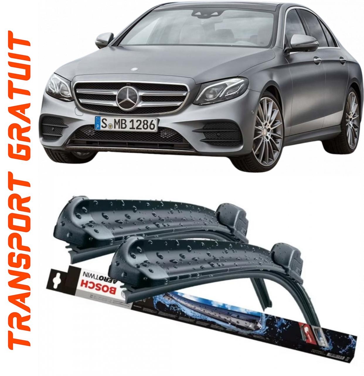 Stergatoare auto dedicat cu masina Mercedes E-Class