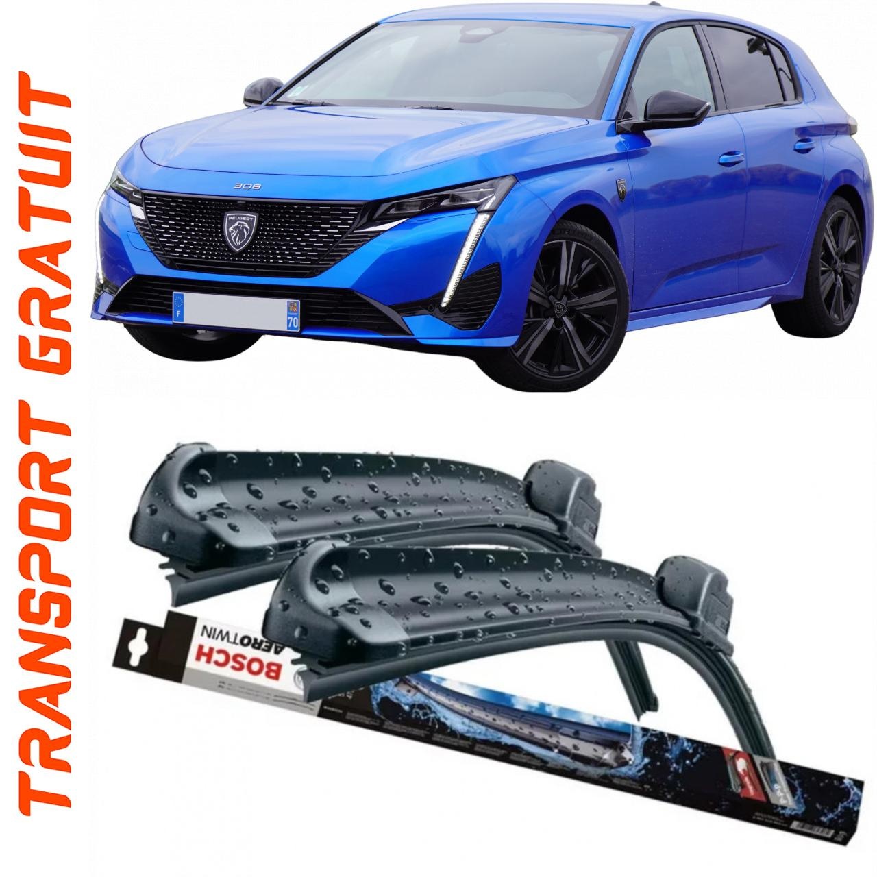 Stergatoare auto dedicat cu masina Peugeot