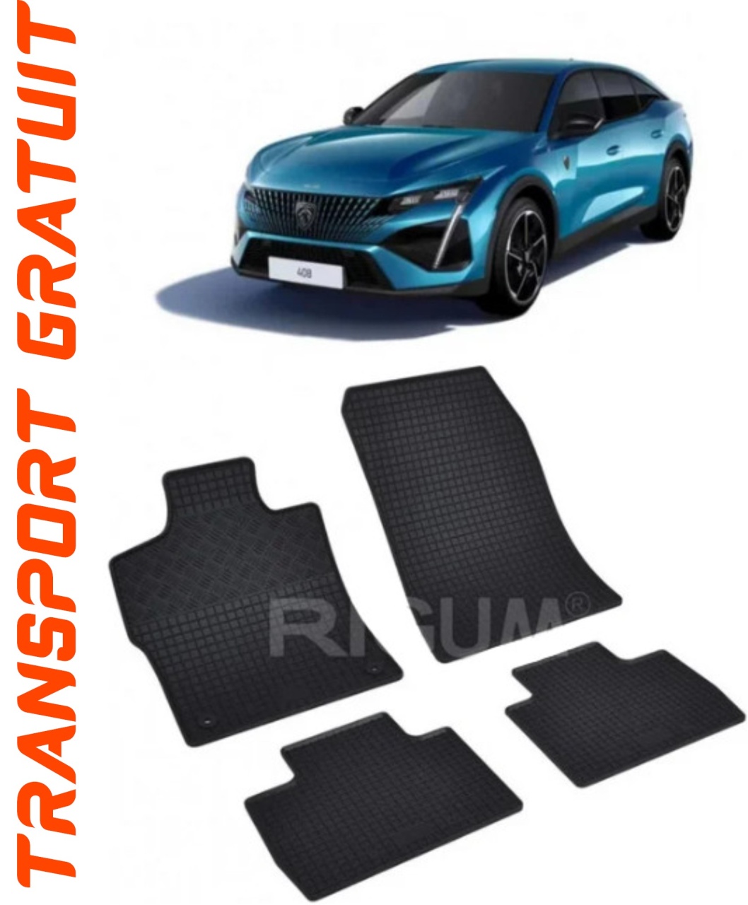 Covorase auto pentru masina ta Peugeot 408