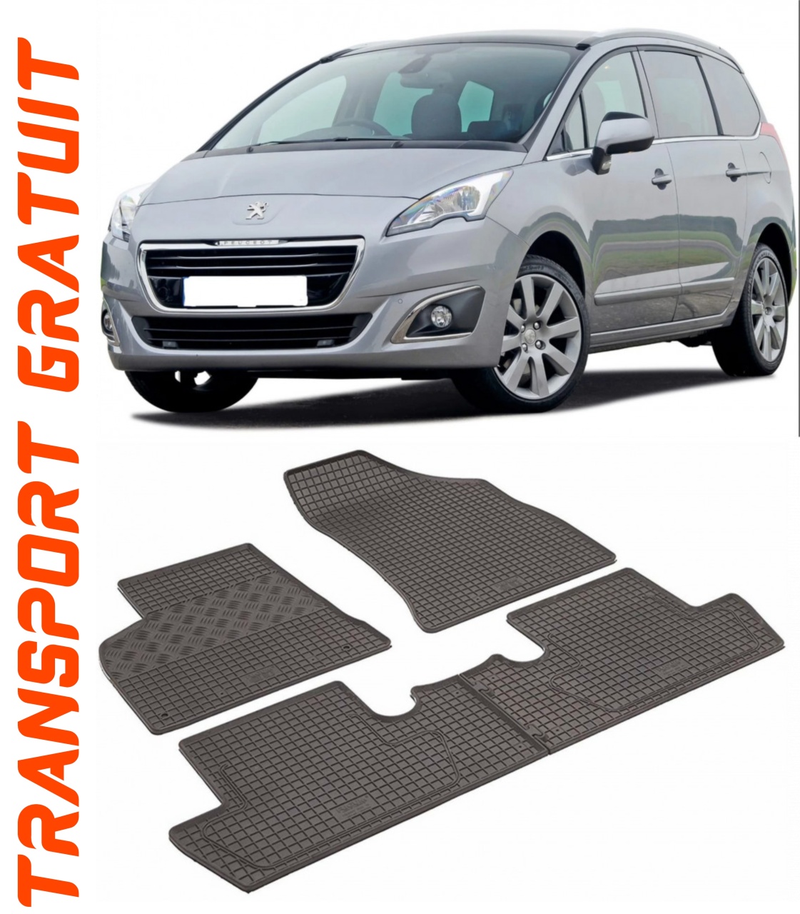 Covorase auto pentru masina ta Peugeot 5008