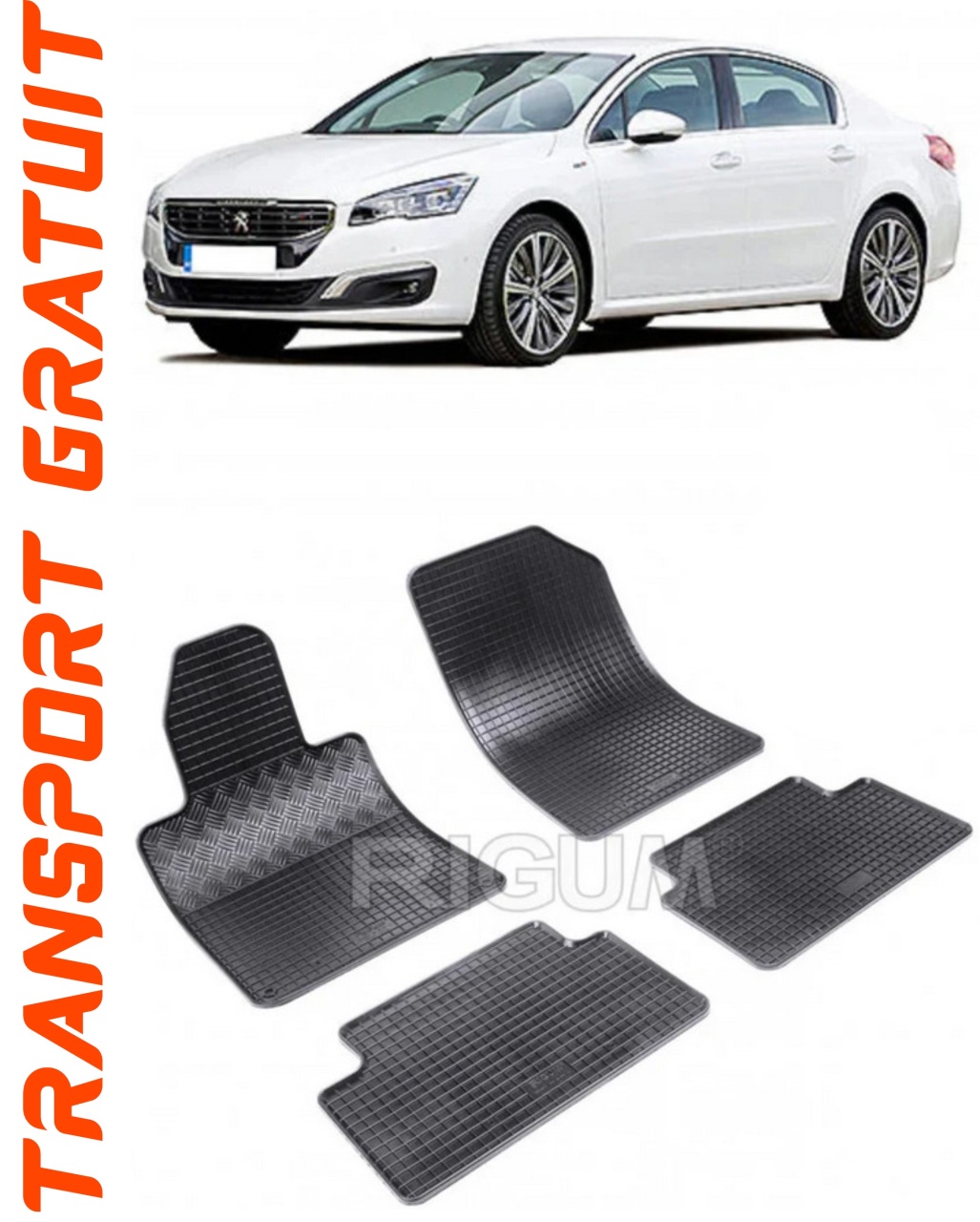 Covorase auto pentru masina ta Peugeot 508