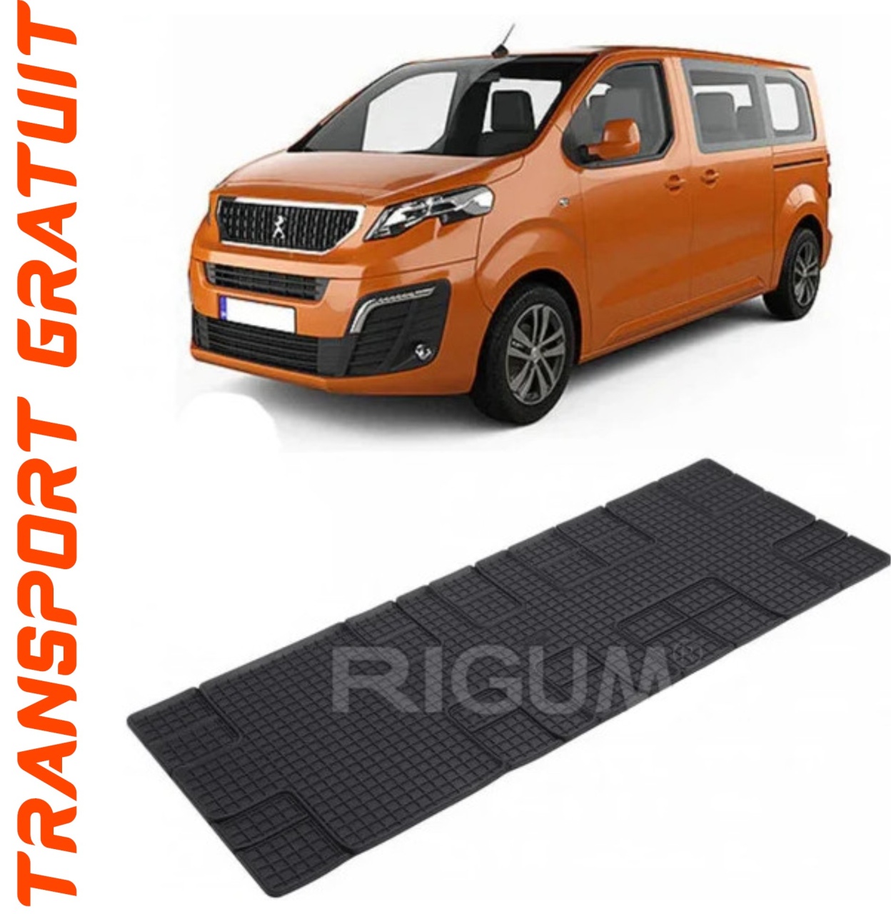 Covorase auto pentru masina ta Peugeot e-Traveller