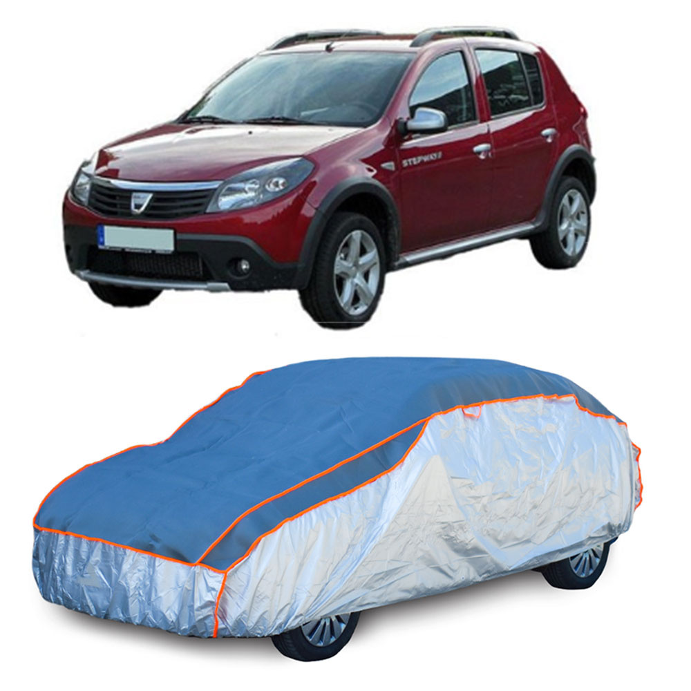 Prelata Antigrindina pentru auto Dacia Sandero Stepway I (2008-2012) - husa protectie antigrindina si intemperii meteo severe - anti-grindina vijelii furtuni pentru auto