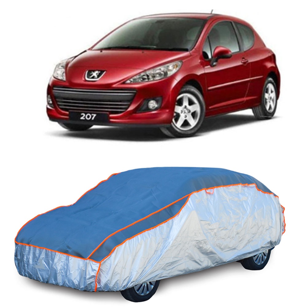 Prelata Antigrindina pentru auto Peugeot 207 2006-2014 - husa protectie antigrindina si intemperii meteo severe - anti-grindina vijelii furtuni pentru auto