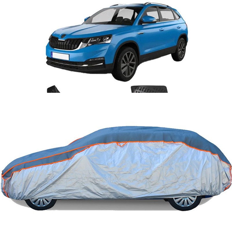 Prelata Antigrindina pentru auto Skoda Kamiq 2019- - husa protectie antigrindina si intemperii meteo severe - anti-grindina vijelii furtuni pentru auto