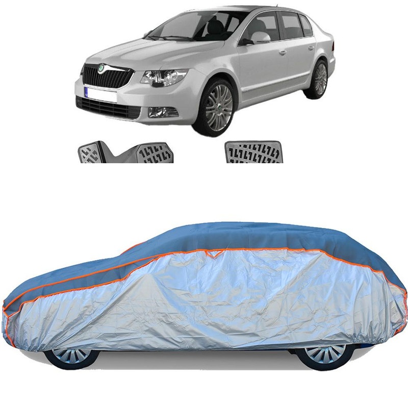Prelata Antigrindina pentru auto Skoda Superb II B6 2008-2015 - husa protectie antigrindina si intemperii meteo severe - anti-grindina vijelii furtuni pentru auto
