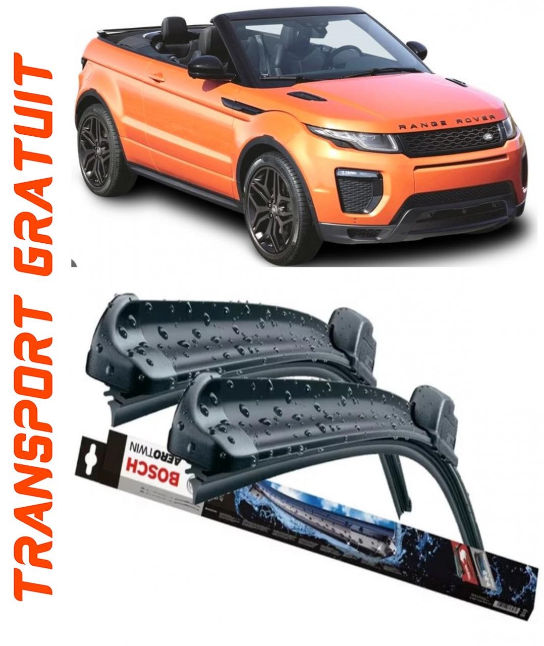 Stergatoare auto dedicat cu masina Range Rover 