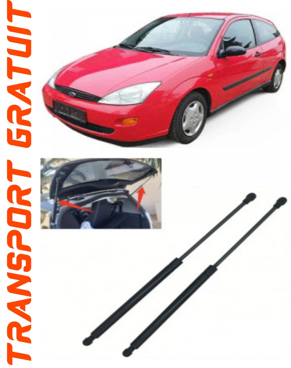 Set 2 amortizoare Haion portbagaj pentru masina Ford Focus
