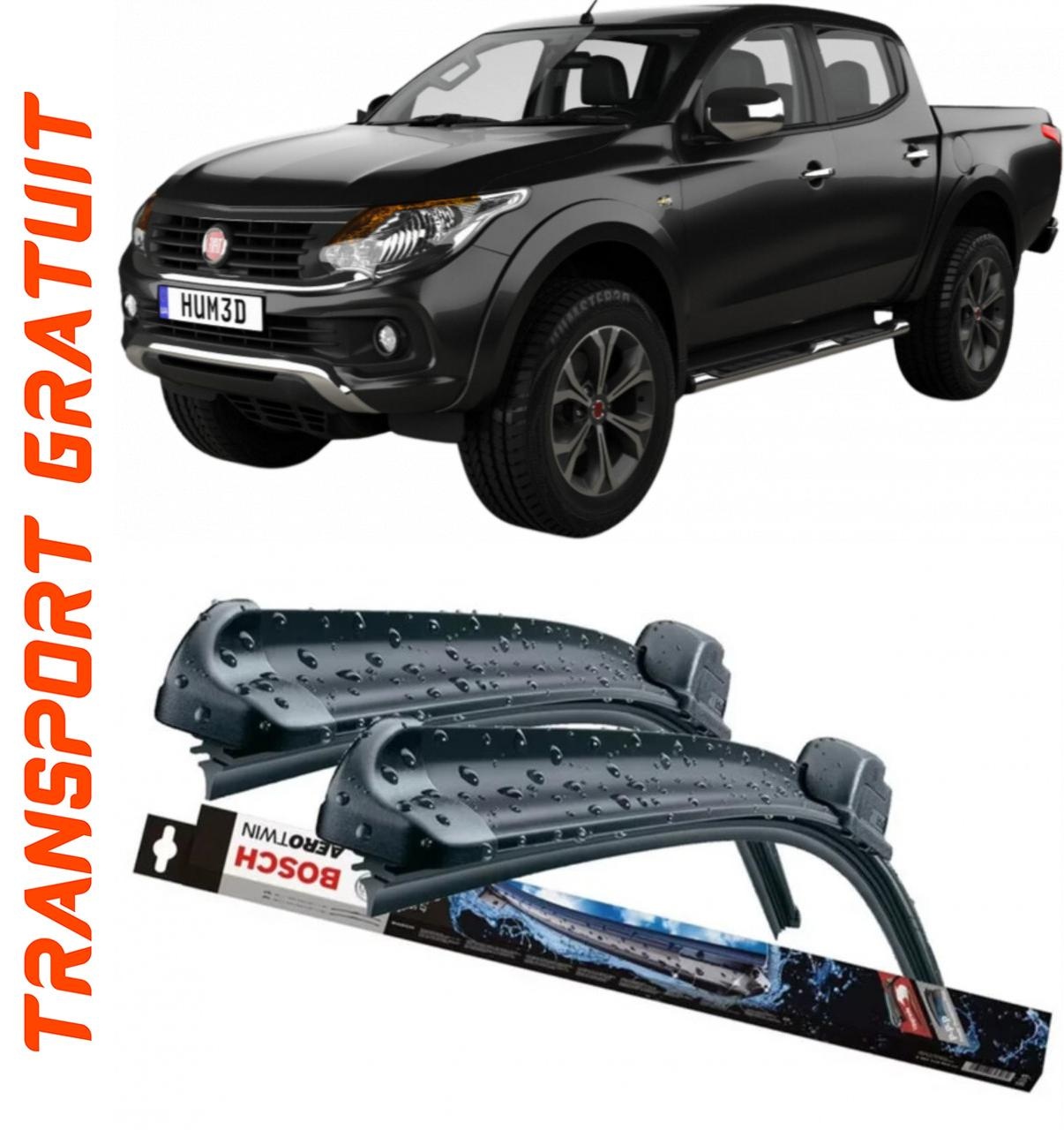 Stergatoare auto dedicat cu masina Fiat Fullback