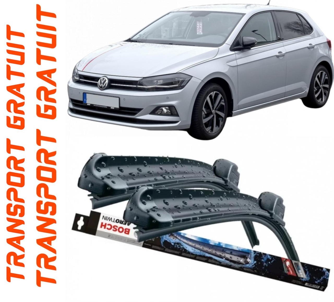 Stergatoare auto dedicat cu masina VOLKSWAGEN Polo
