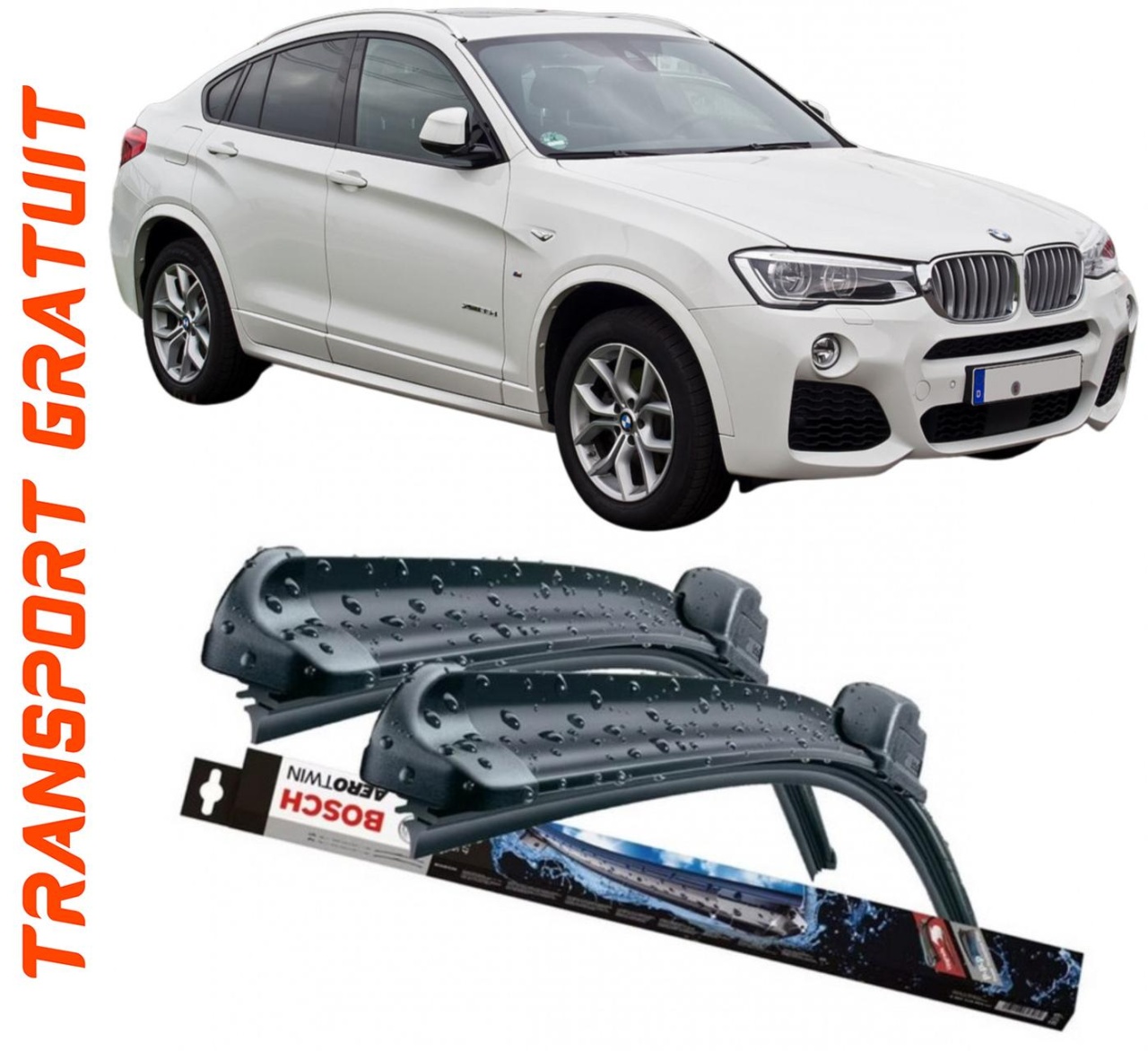 Stergatoare auto dedicat cu masina BMW X4