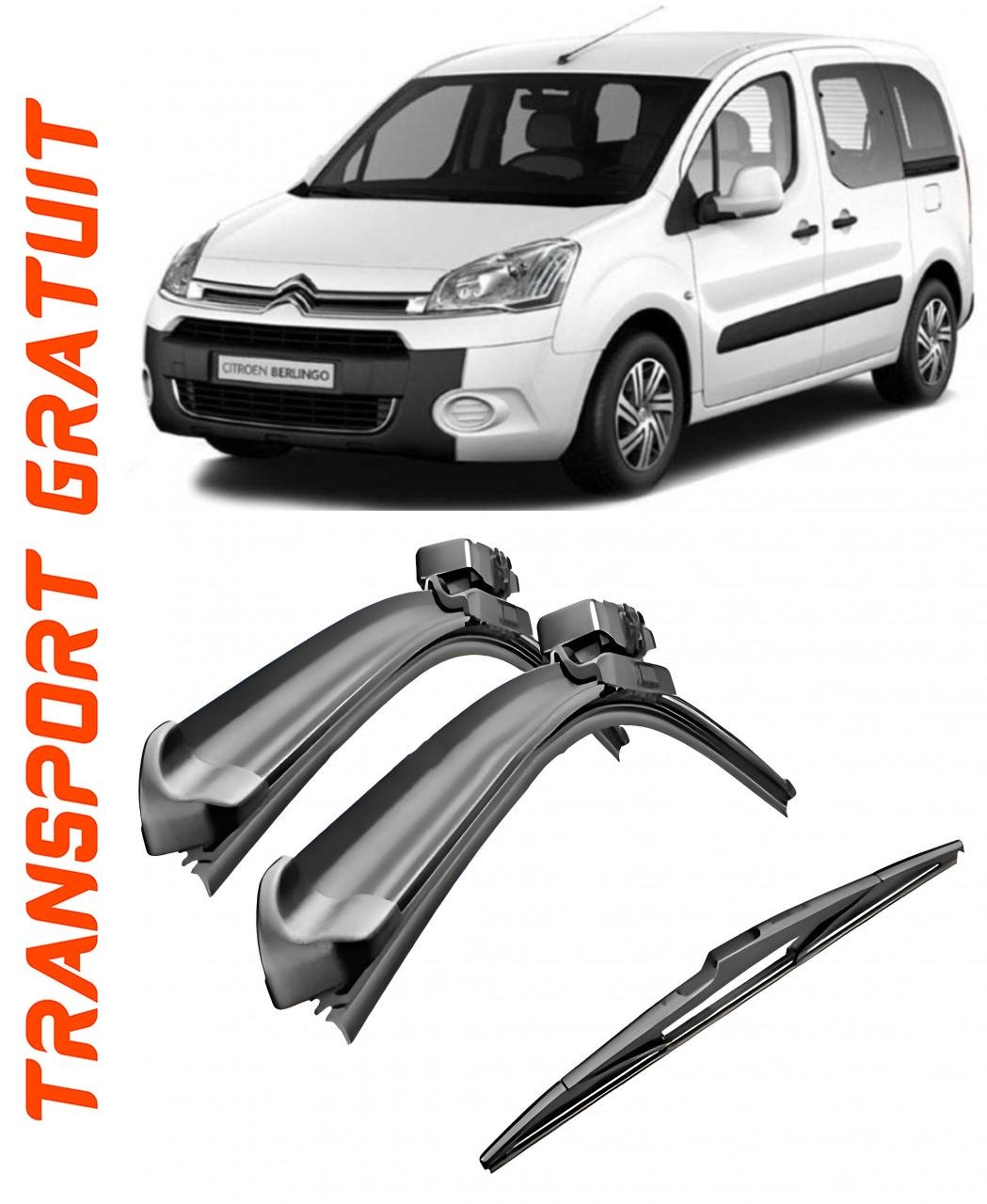 Stergatoare auto dedicat cu masina Citroen Berlingo
