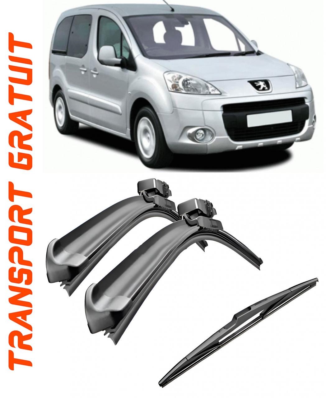Stergatoare auto dedicat cu masina Peugeot Partner