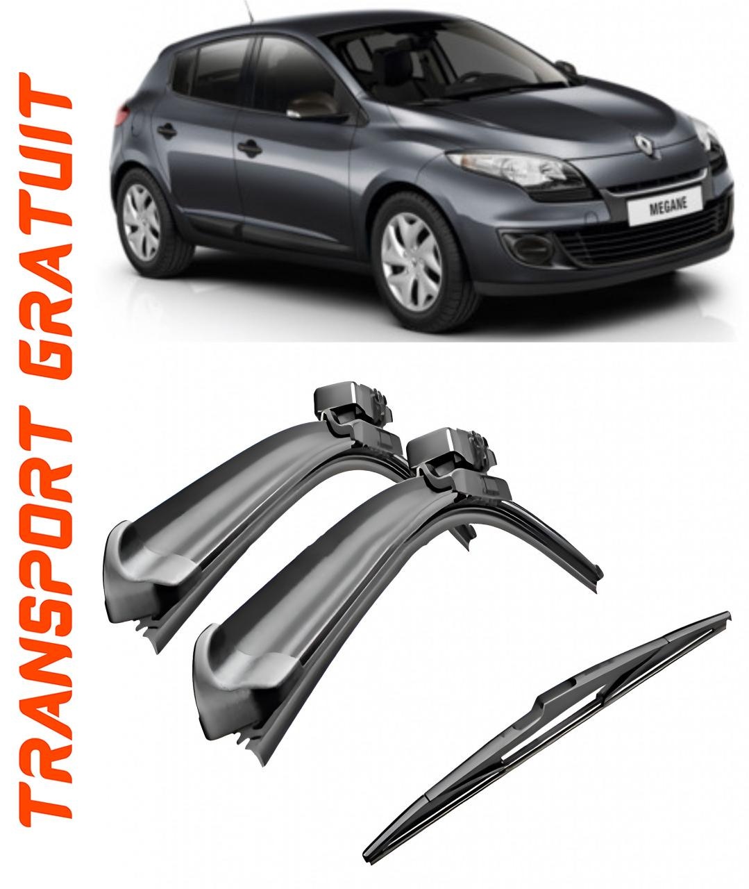 Stergatoare auto dedicat cu masina Renault Megane