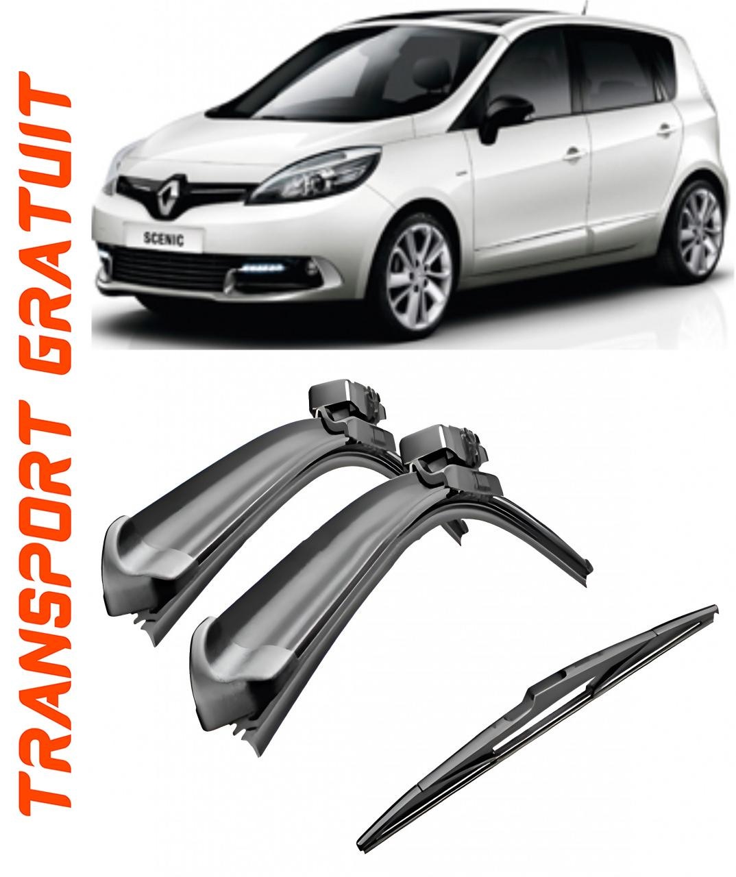 Stergatoare auto dedicat cu masina Renault Scenic