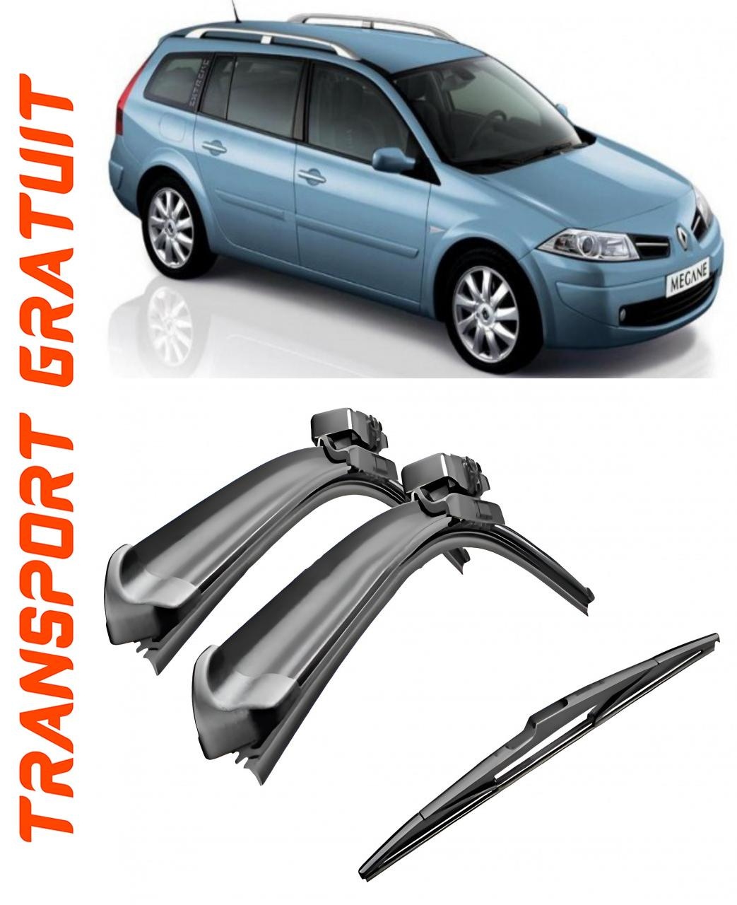 Stergatoare auto dedicat cu masina Renault Megane