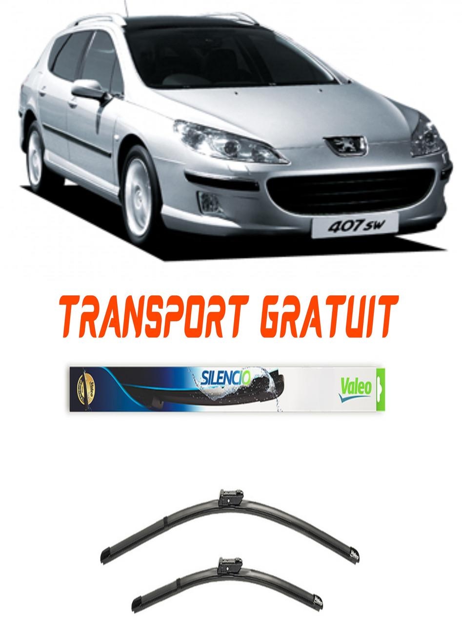 Set Stergatoare auto dedicate pentru masina Peugeot 407