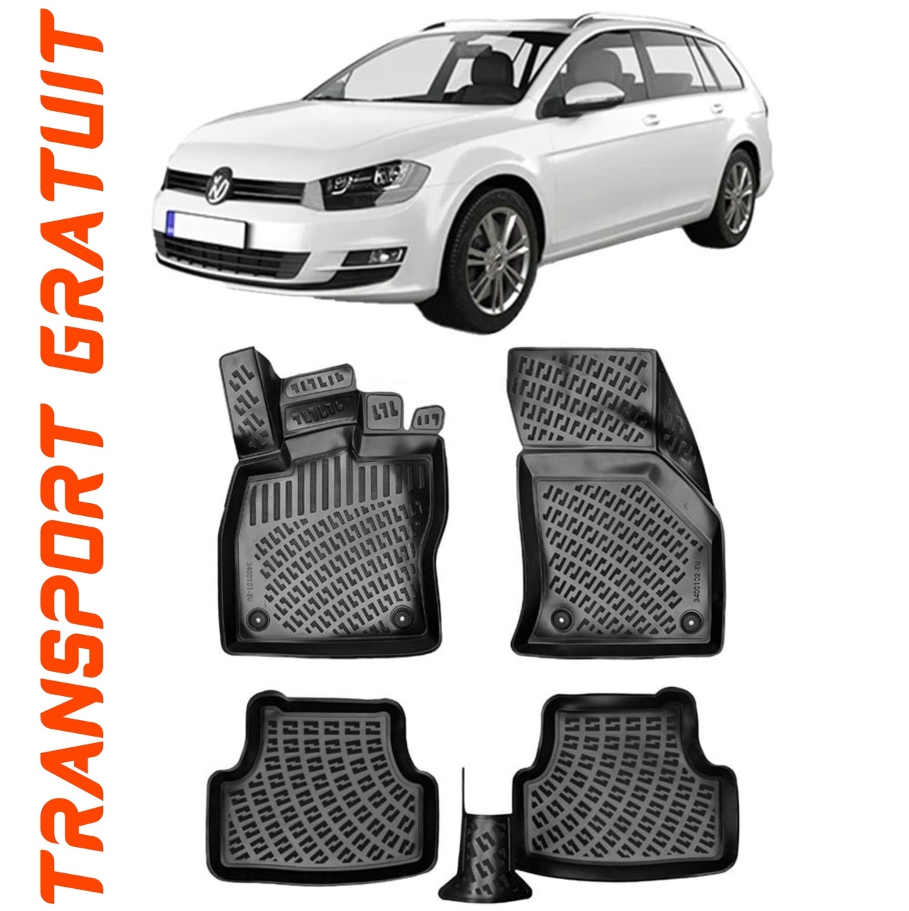 Set covorase auto pentru masina ta VOLKSWAGEN Golf