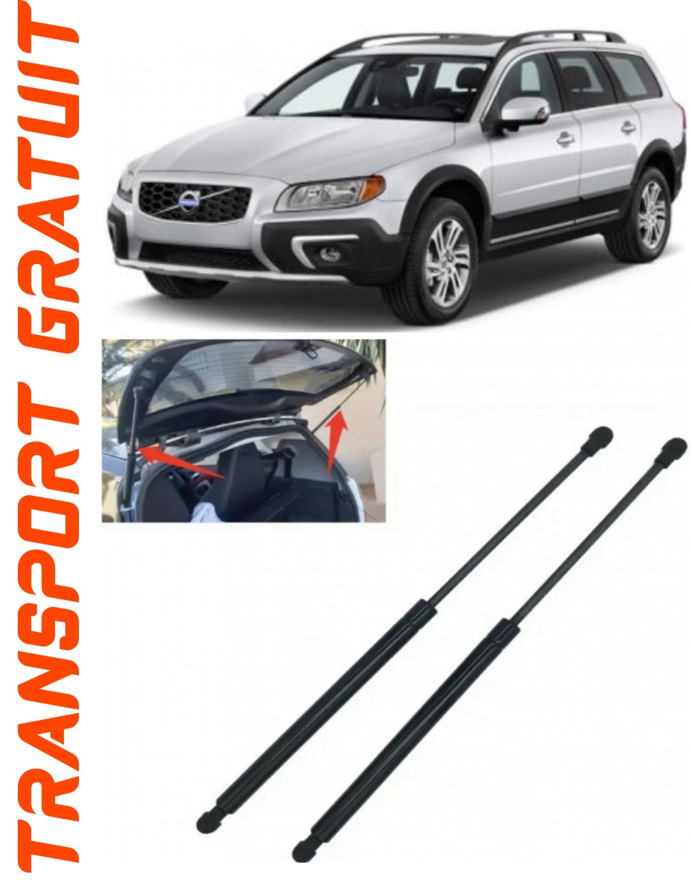 Set 2 amortizoare Haion portbagaj pentru masina Volvo Xc70