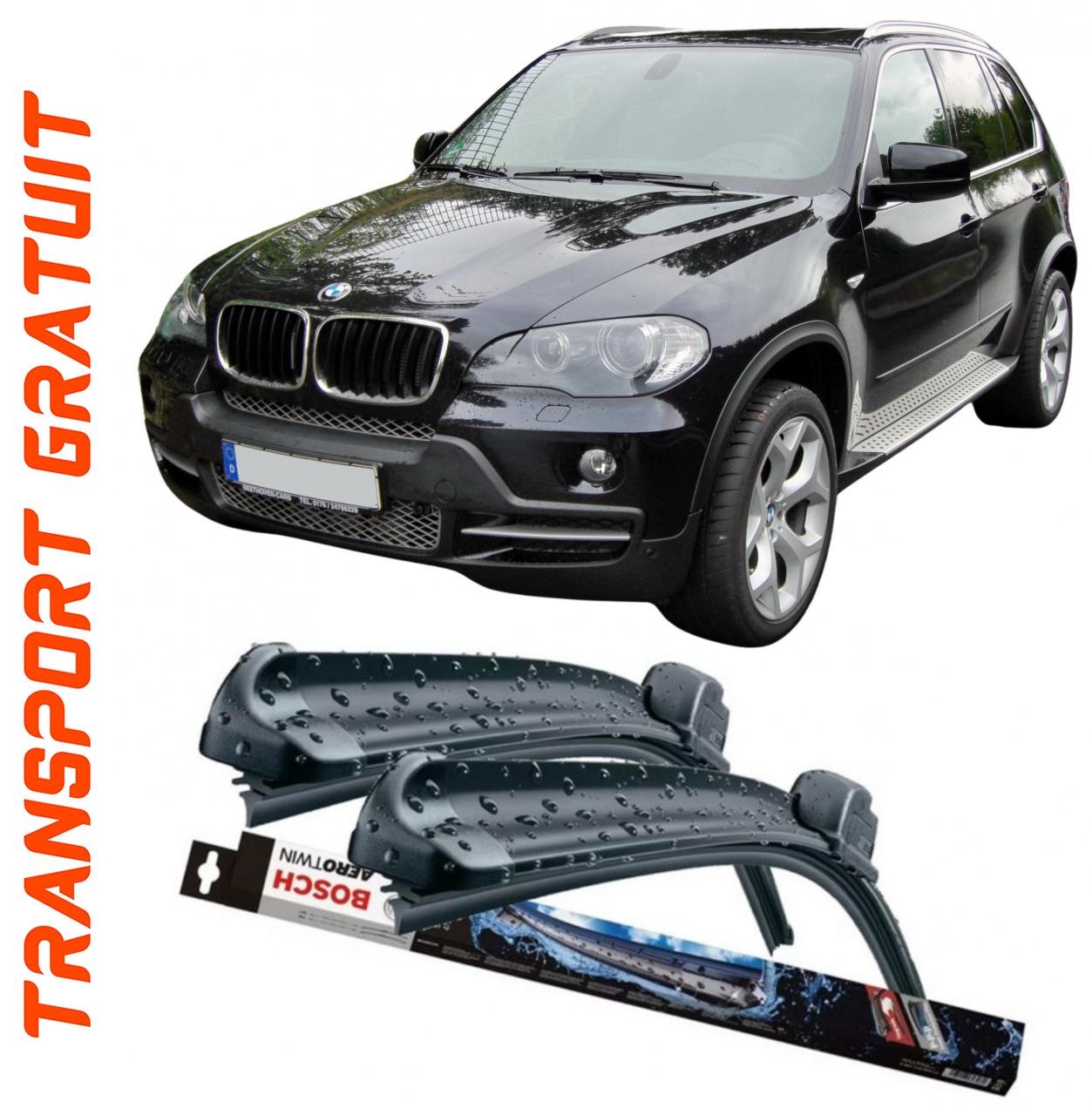 Stergatoare auto dedicat cu masina BMW X5