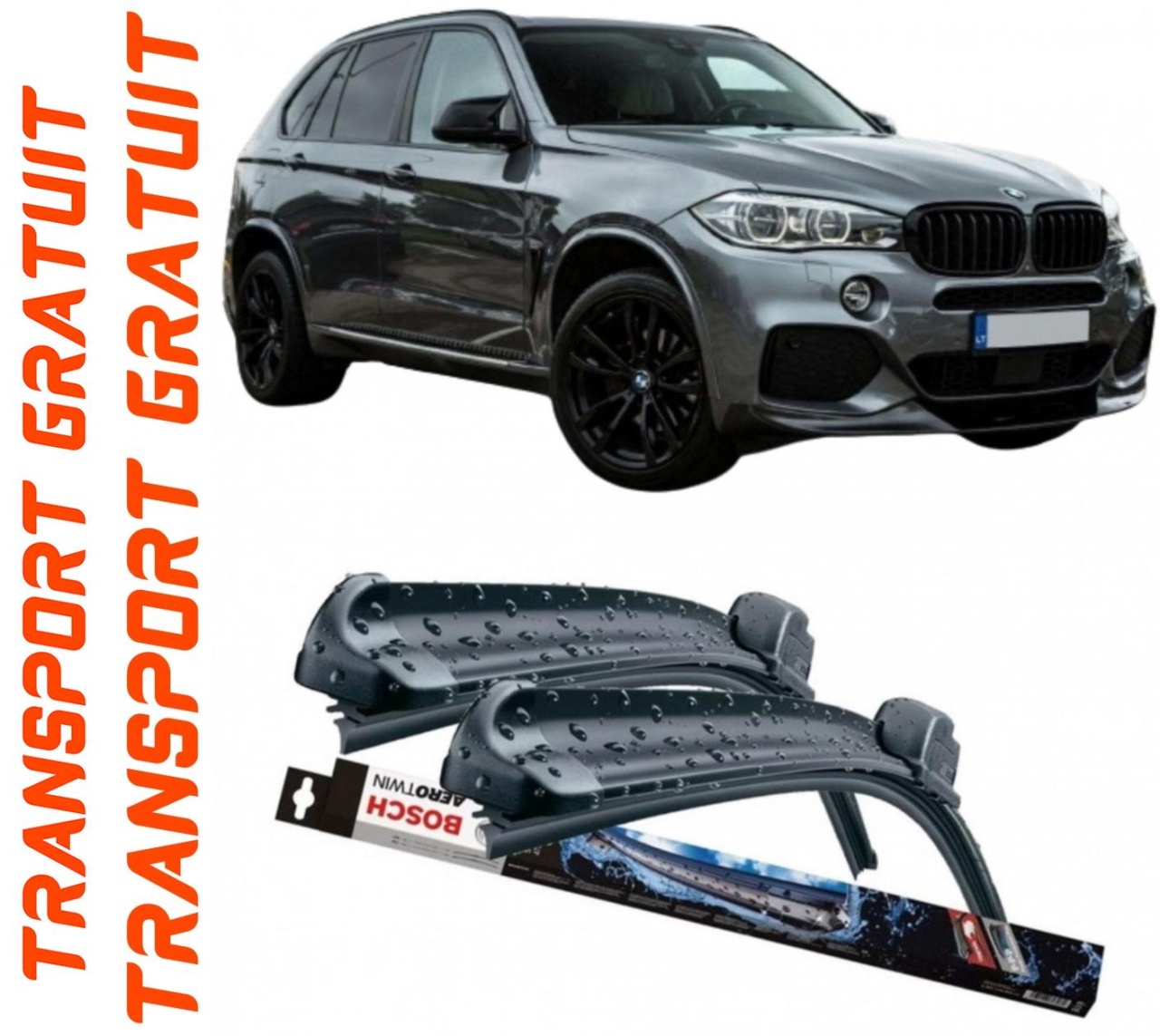 Stergatoare auto dedicat cu masina BMW X5