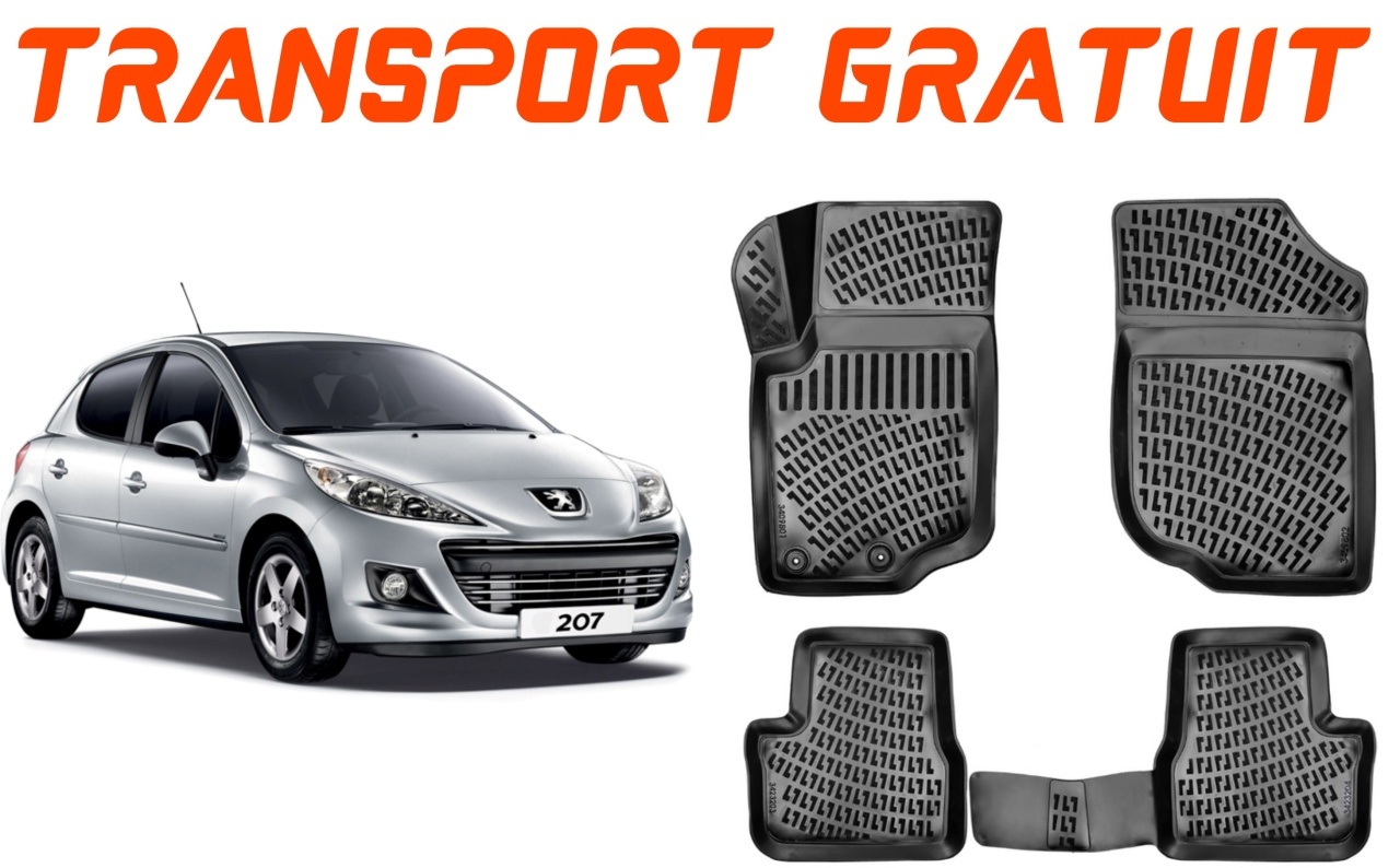 Set covorase auto pentru masina ta Peugeot 207