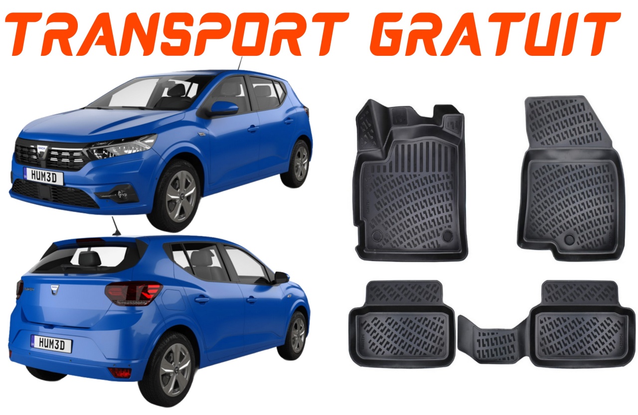 Set covorase auto pentru masina ta Dacia Sandero