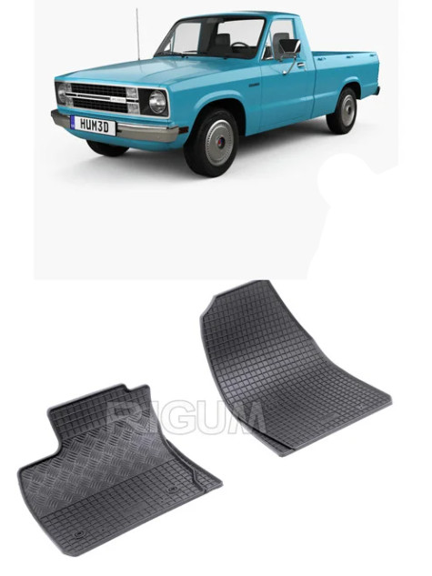 Set 2 covorase Ford Tourneo Courier 2M 2014-prezent, din cauciuc 100%, compatibile cu autoturismul FORD Tourneo