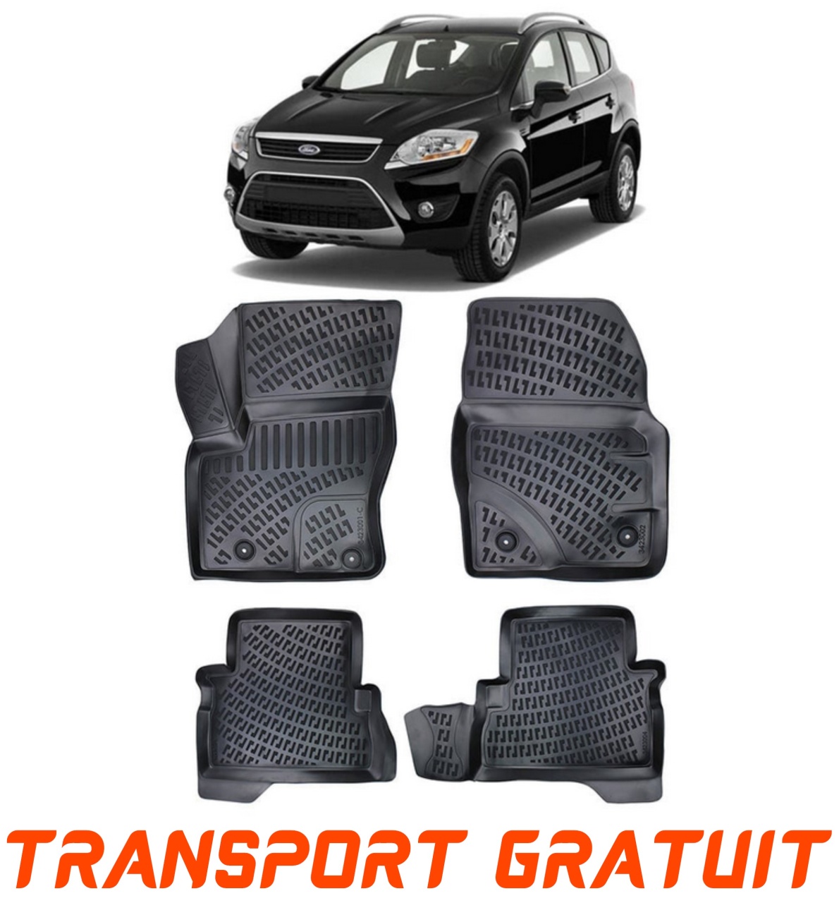 Set covorase auto pentru masina ta Ford Kuga