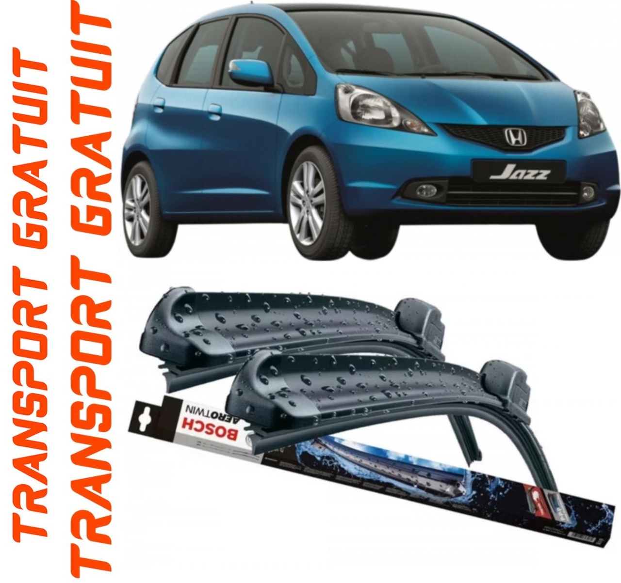 Stergatoare auto dedicat cu masina Honda Jazz