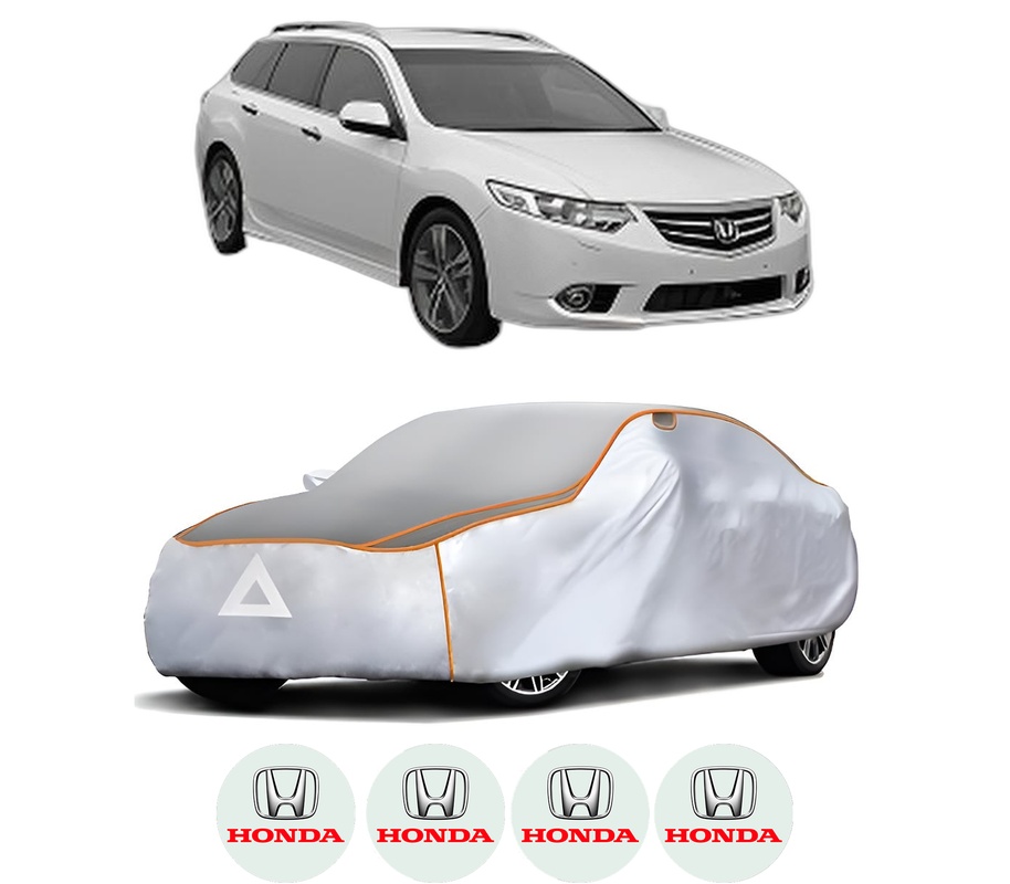 Husa Prelata Antigrindina Auto HONDA ACCORD VII Tourer (CM, CN) din 2003-2008, Protectie auto contra intemperiilor la grindina, Waterproof, 4x Stickere auto HONDA