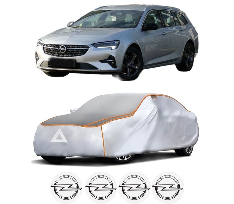 Husa Prelata Antigrindina Auto OPEL INSIGNIA A Sports Tourer (G09) din 2008-2017, Protectie auto contra intemperiilor la grindina, Waterproof, 4x Stickere auto OPEL