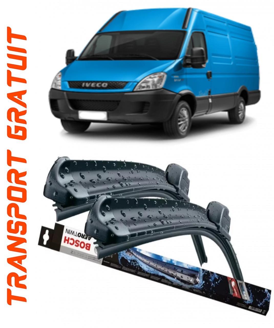 Stergatoare auto dedicat cu masina Iveco Daily