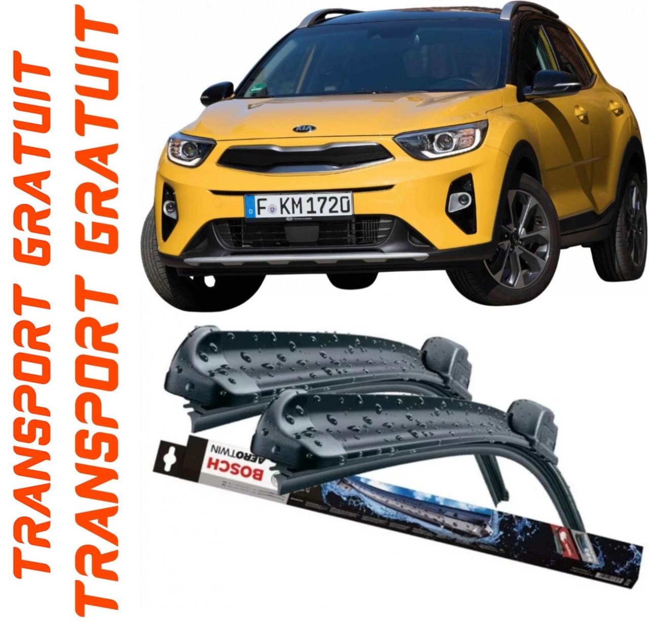 Stergatoare auto dedicat cu masina Kia