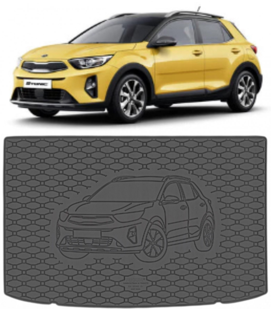 Tavita portbagaj auto dedicata pentru masina Kia Stonic