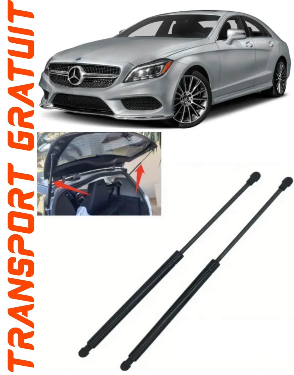 Set 2 amortizoare Haion portbagaj pentru masina Mercedes-benz CLS