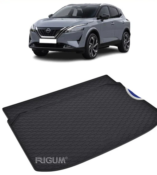 Tavita auto NISSAN Qashqai e-POWER 2022-prezent, protectie portbagaj, Cri-Flo, din cauciuc 100%, compatibil cu autoturismul NISSAN Qashqai e-POWER