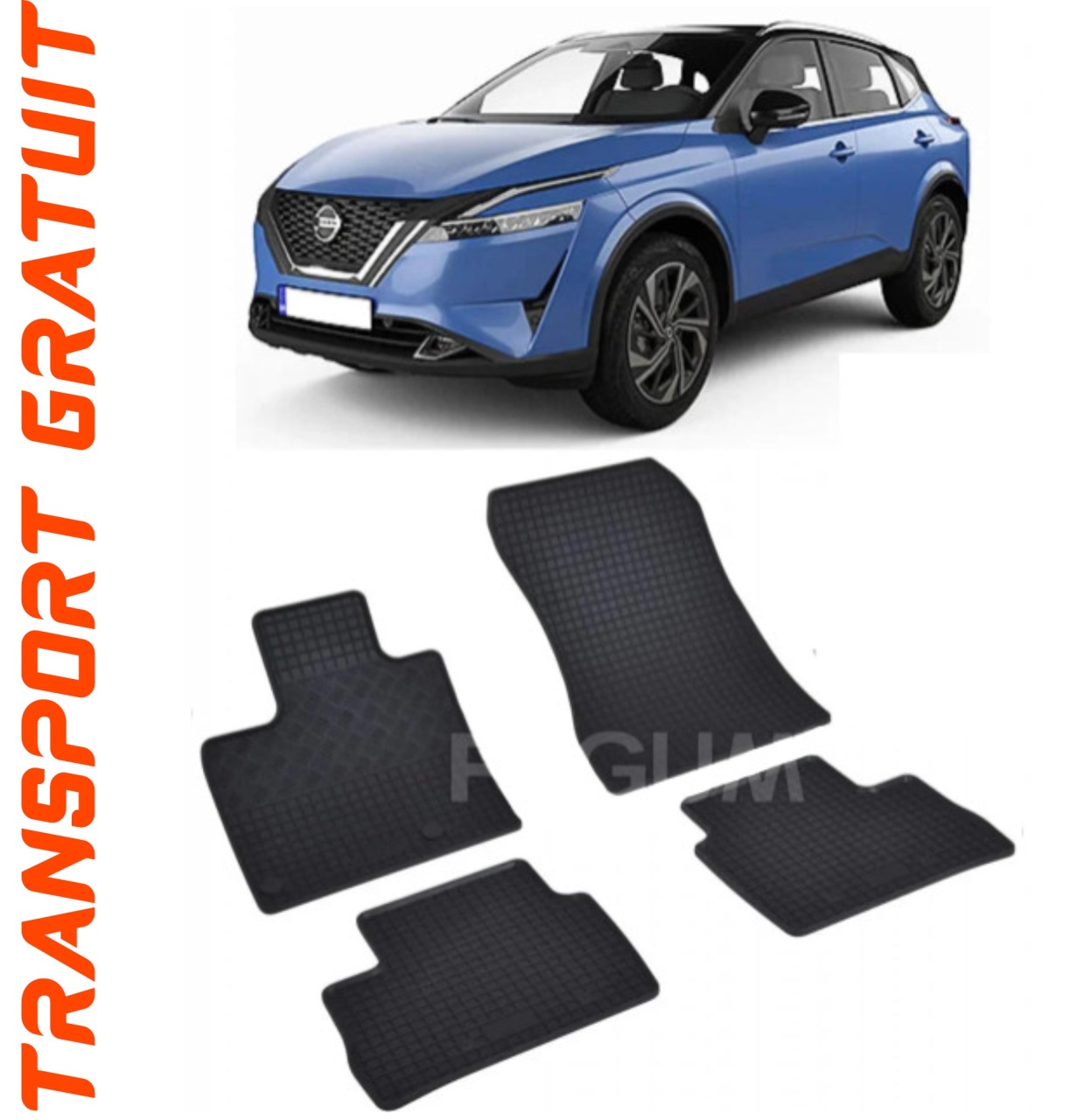 Covorase auto pentru masina ta Nissan Qashqai