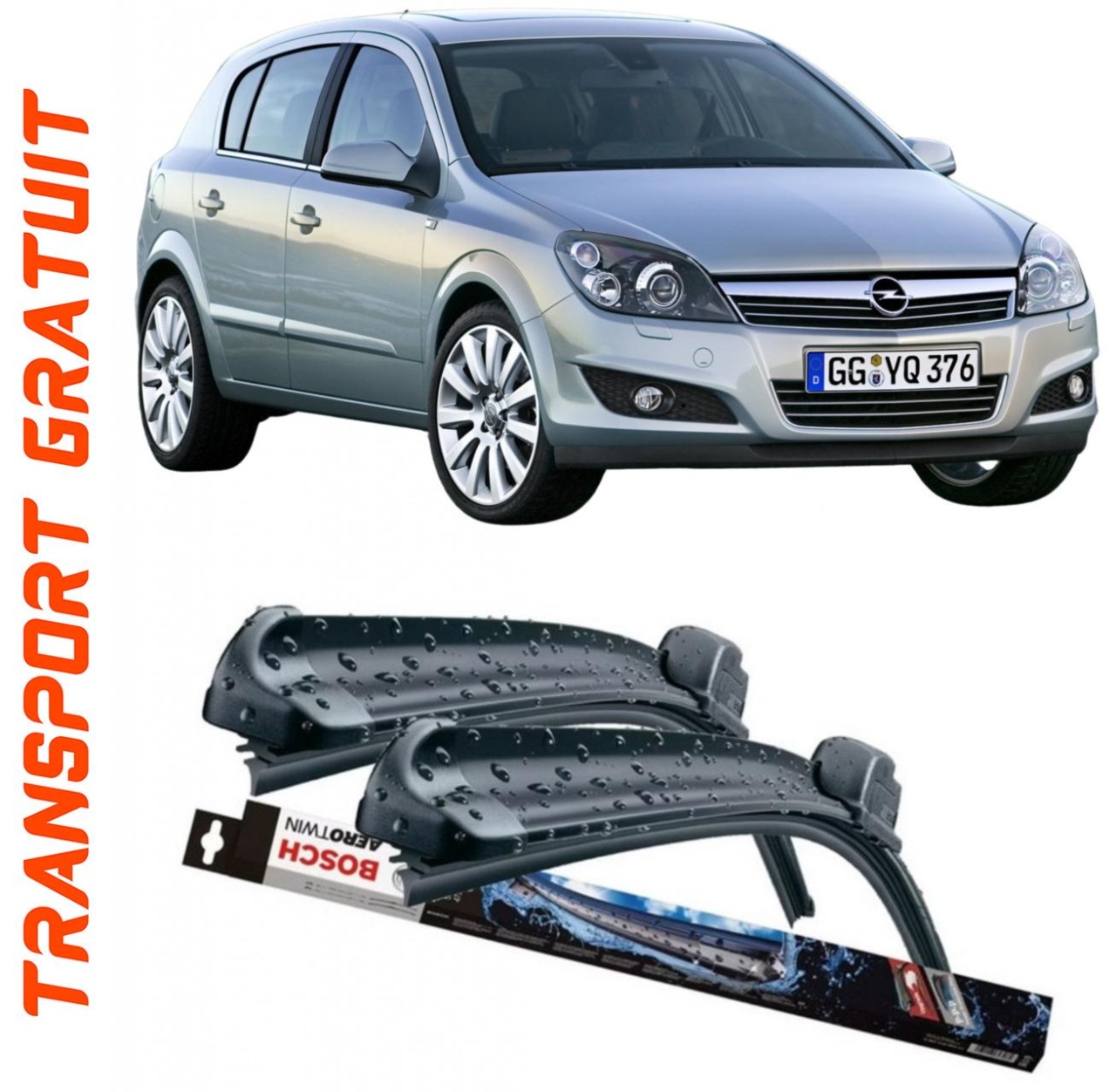 Stergatoare auto dedicat cu masina Opel Astra