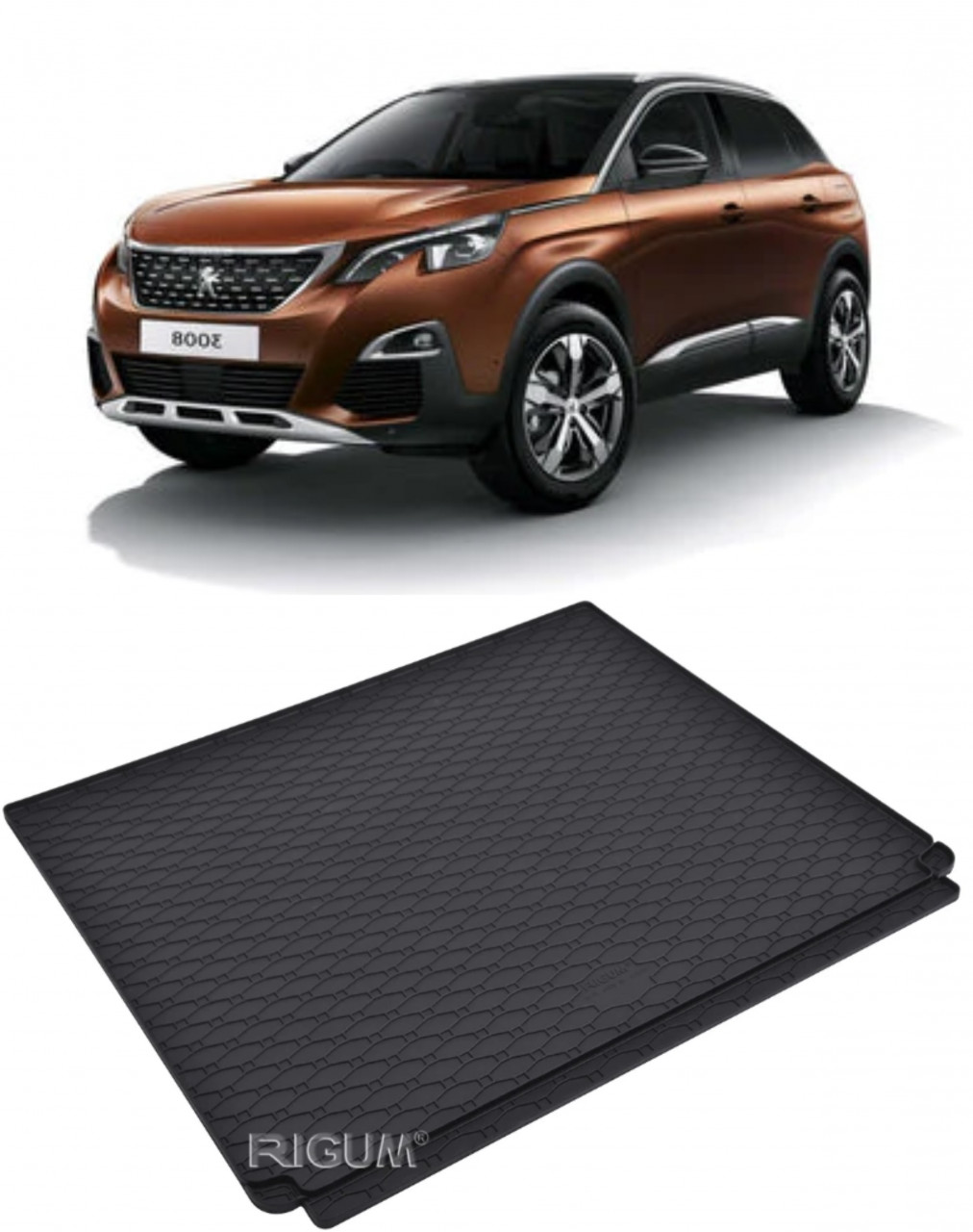 Tavita portbagaj auto dedicata pentru masina Peugeot 3008