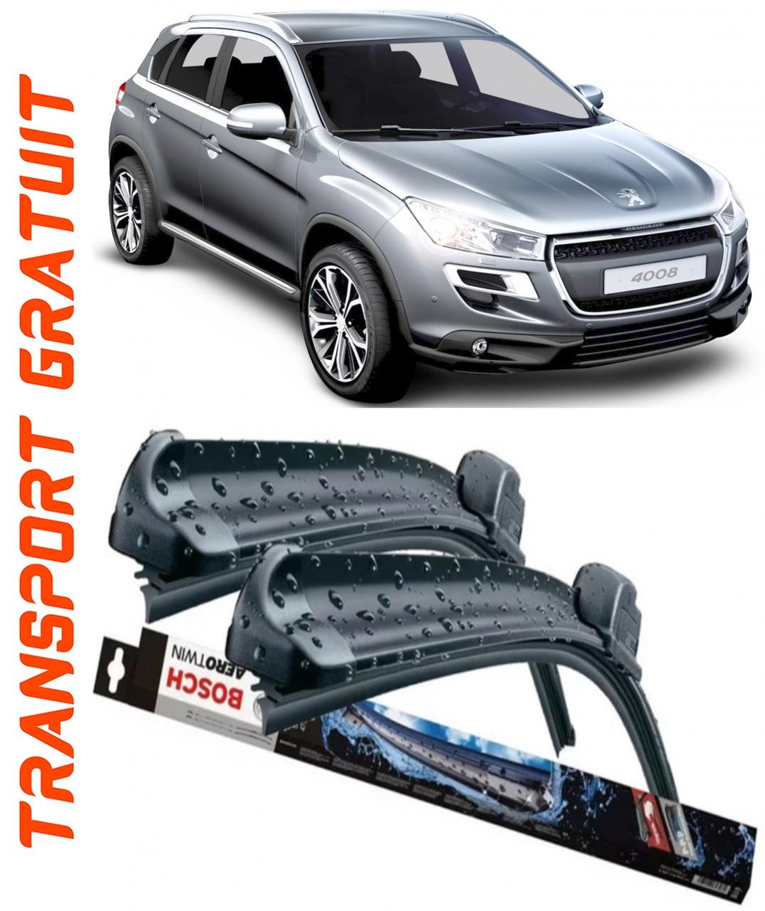 Stergatoare auto dedicat cu masina Peugeot 4008