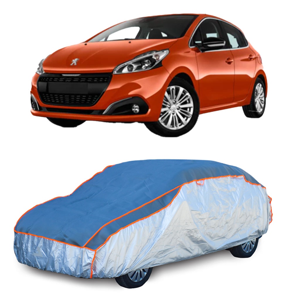 Prelata Antigrindina pentru auto Peugeot 208 (2012-2018) - husa protectie antigrindina si intemperii meteo severe - anti-grindina vijelii furtuni pentru auto