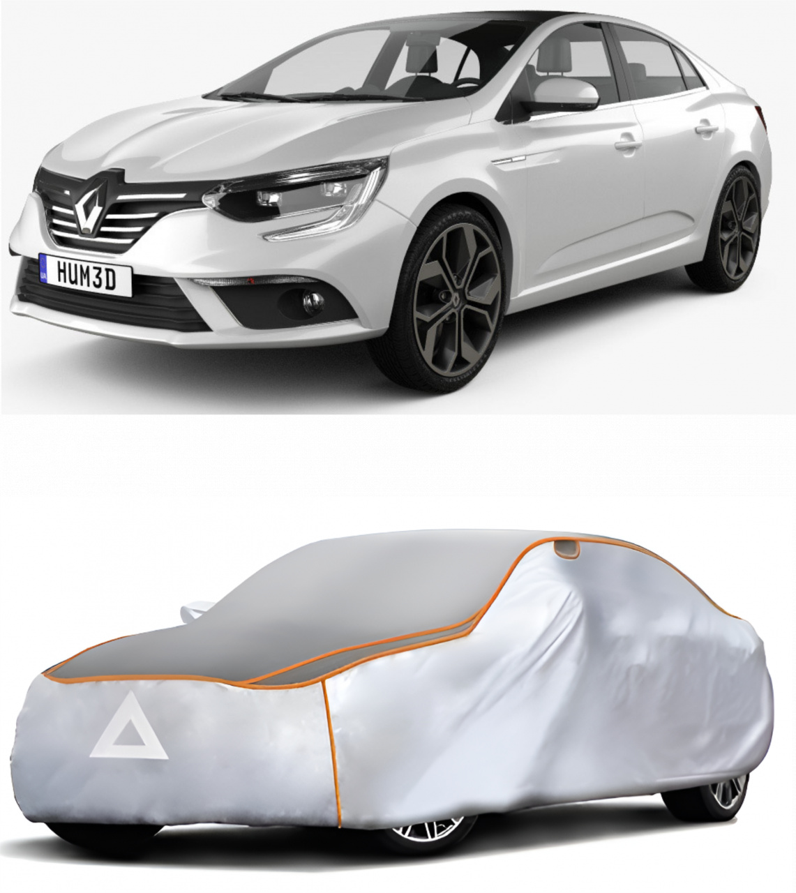 Husa Antigrindina pentru Renault Megane IV