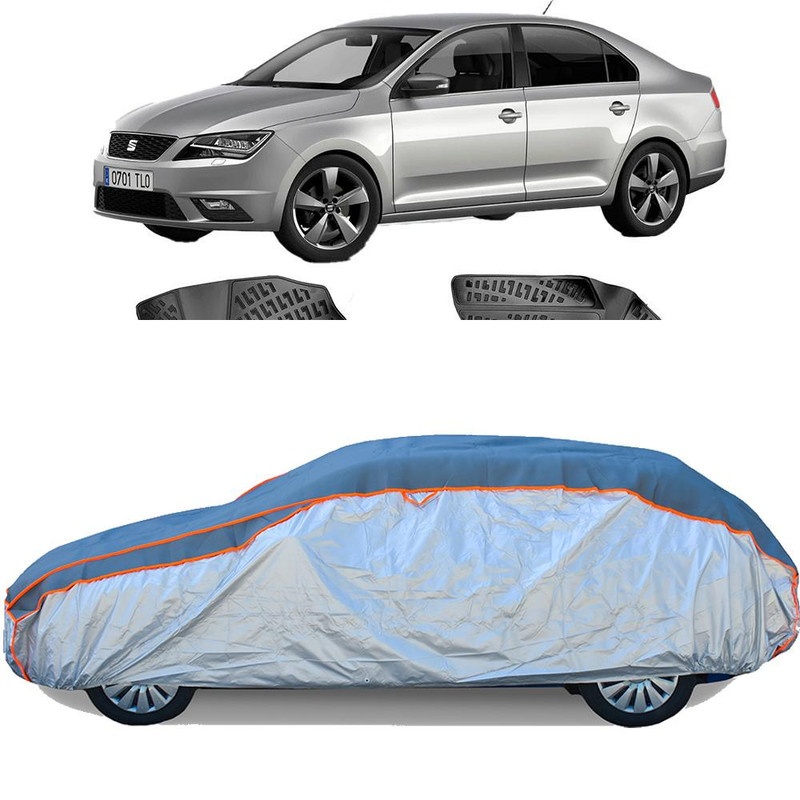 Prelata Antigrindina pentru auto Seat Toledo IV 2012-2018 - husa protectie antigrindina si intemperii meteo severe - anti-grindina vijelii furtuni pentru auto